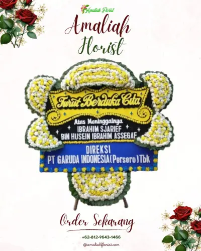 Papan Bunga Duka di Cobodoe